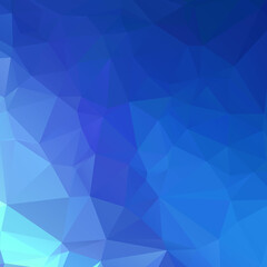 Fototapeta premium Abstract Blue Color Polygon Background Design, Abstract Geometric Origami Style With Gradient. Presentation,Website, Backdrop, Cover,Banner,Pattern Template