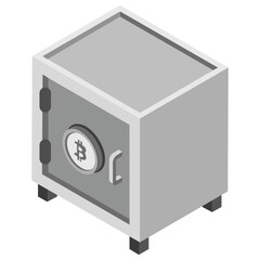 
A digital currency box showing proof of stake 
