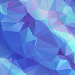 Obraz premium Abstract Blue Color Polygon Background Design, Abstract Geometric Origami Style With Gradient. Presentation,Website, Backdrop, Cover,Banner,Pattern Template