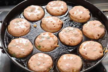 Indian Snack Gunta Ponganalu this is famous snack recipe in Telangana
