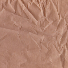 Classic vintage and old looking crumpled paper background. Retro cardboard texture. Grunge paper for drawing. Ancient book page. Present wrapping.