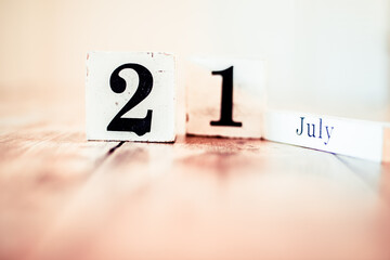 21st of July - 21 July - National Junk Food Day.National Be Someone Day.National Ice Cream Day