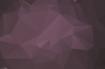 Dark Multicolor vector abstract Low Poly background. Colorful