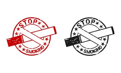 Stop smoking symbol. Illustration vector