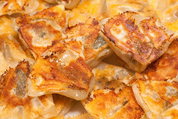 焼きたての一口餃子