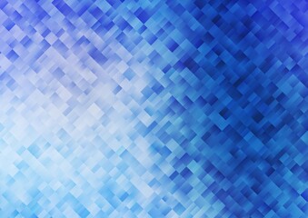 Light BLUE vector background with rectangles.