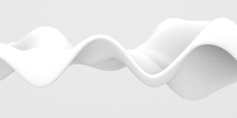 White abstract liquid wavy background