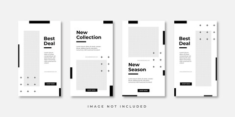 Fashion instagram stories template