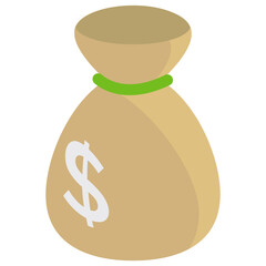 
Dollar bag investment is denoting mutual funds 
