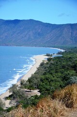 View of the coast near Port Douglas Queensland Australia