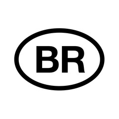 Country code vehicle registration Brazil