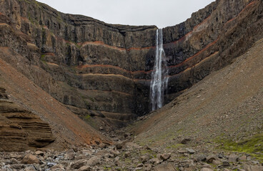 Hengifoss in Island
