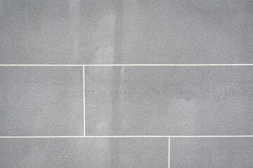 Cement wall white line modern background.