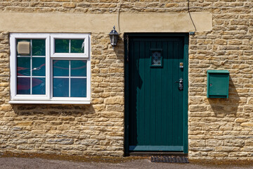 View of terraced house in Lechlade on Thames