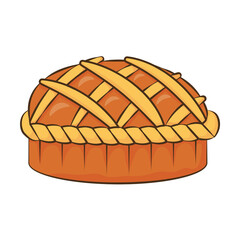 thanksgiving sweet pie delicious icon