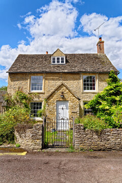 House in Lechlade on Thames - Gloucestershire - United Kingdom - 19th of July 2020