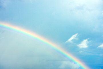 The rainbow after the rain