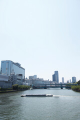 京橋付近の水上バス