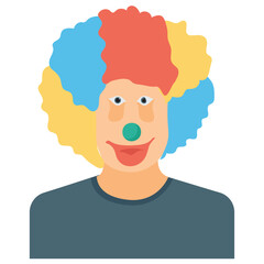 
A joker clown for circus 
