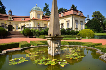 Zamek a zamecky park Buchlovice, Castle and Chateau park Buchlovice © Radko