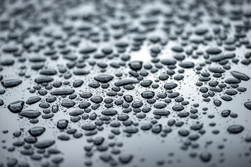 water drops on surface