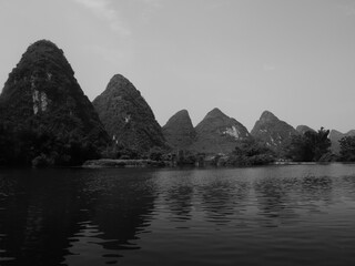 Natural landscape in China