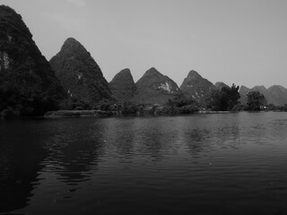 Natural landscape in China