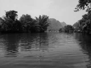 Heavenly landscape in China