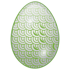 
A decorative egg for easter 
