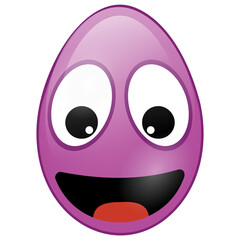 
A decorative egg for easter 
