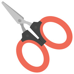 
A pair of scissors as cutting tool
