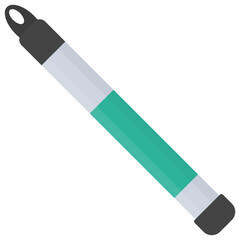 
isolated fishing pole icon in white back
