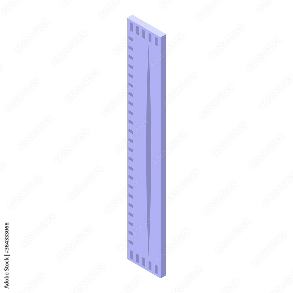 Poster package toothpick icon. isometric of package toothpick vector icon for web design isolated on white 