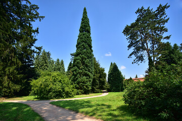 Zamek a zamecky park Buchlovice, Castle and Chateau park Buchlovice © Radko