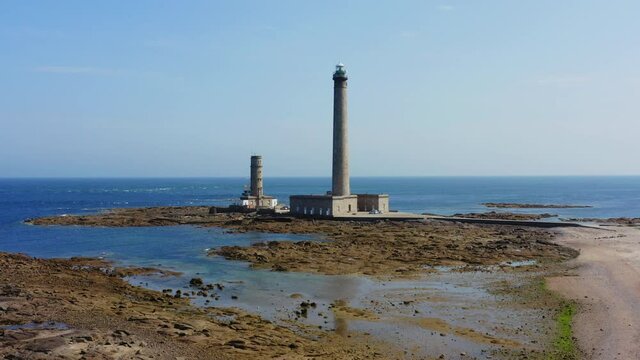Lighthouse of Gatteville in Normandy France