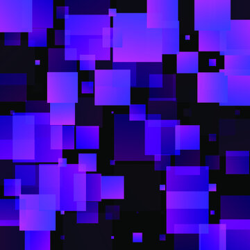 background with purple squares