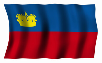 リヒテンシュタインの国旗