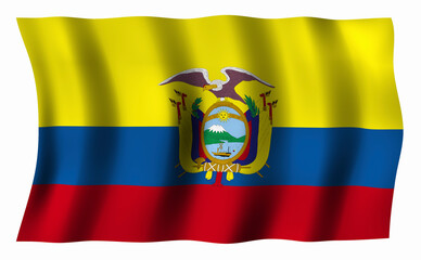 エクアドルの国旗