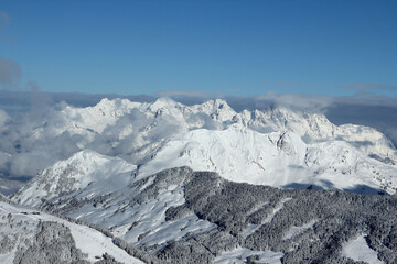 Winterlandschaft Saalbach-Hinterglemm Ski
