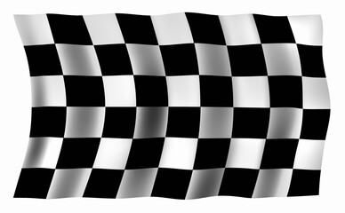 Obraz premium チェッカーフラッグ