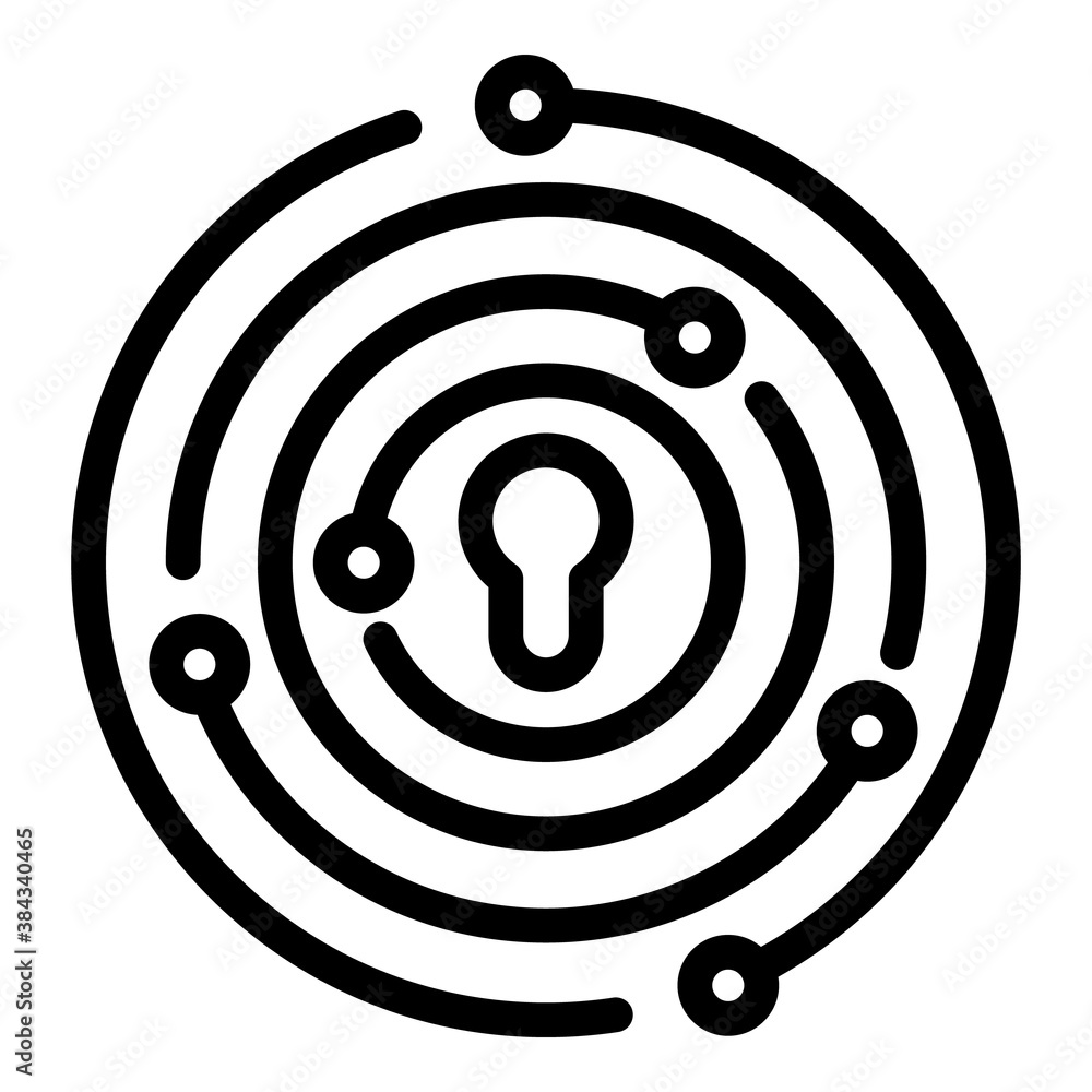 Poster idea reliability icon. outline idea reliability vector icon for web design isolated on white backgro
