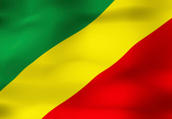 コンゴ共和国の国旗