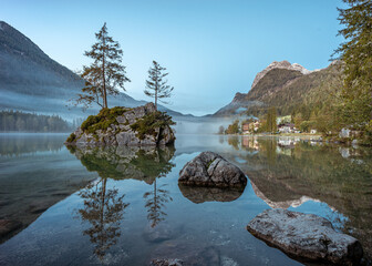 Der Hintersee Mit Watzmann Bechdesgardenerland