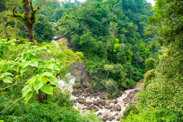 Obraz premium Scenic Views of Hill Station in Kerala