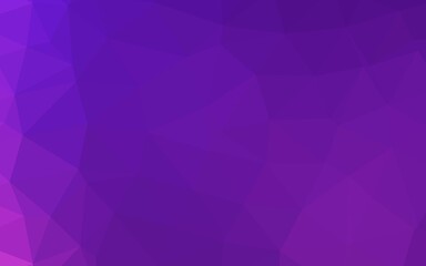 Light Pink, Blue vector triangle mosaic cover.