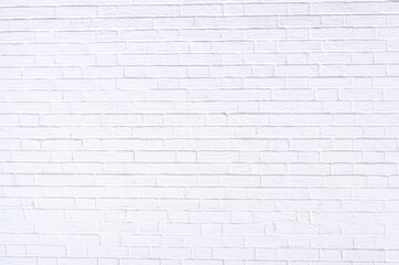 Fototapeta na wymiar White Brick Wall