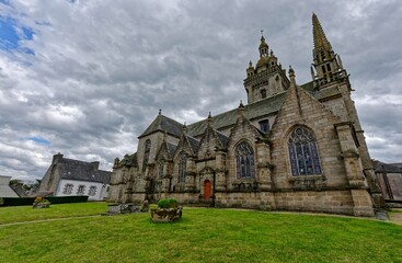 Enclos Paroissial de Saint-Thégonnec, Église Notre-Dame,  Armorique, Finistère, Bretagne, France
