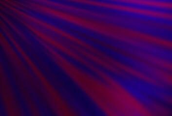 Fototapeta premium Dark Purple vector texture with colored lines.