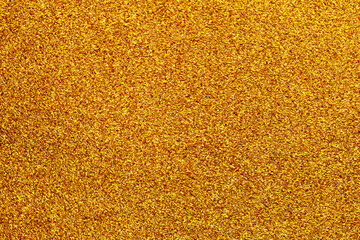 blured golden glitter texture abstract background