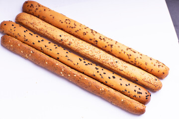  breadcrumb thin crispy grissini sticks Breadsticks 
